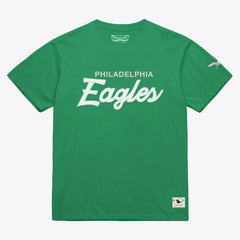 Philadelphia Eagles Head Coach Classic T-Shirt Kelly Green | Mitchell & Ness