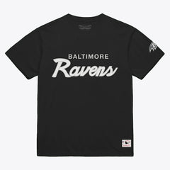 Baltimore Ravens Head Coach Classic T-Shirt Black | Mitchell & Ness