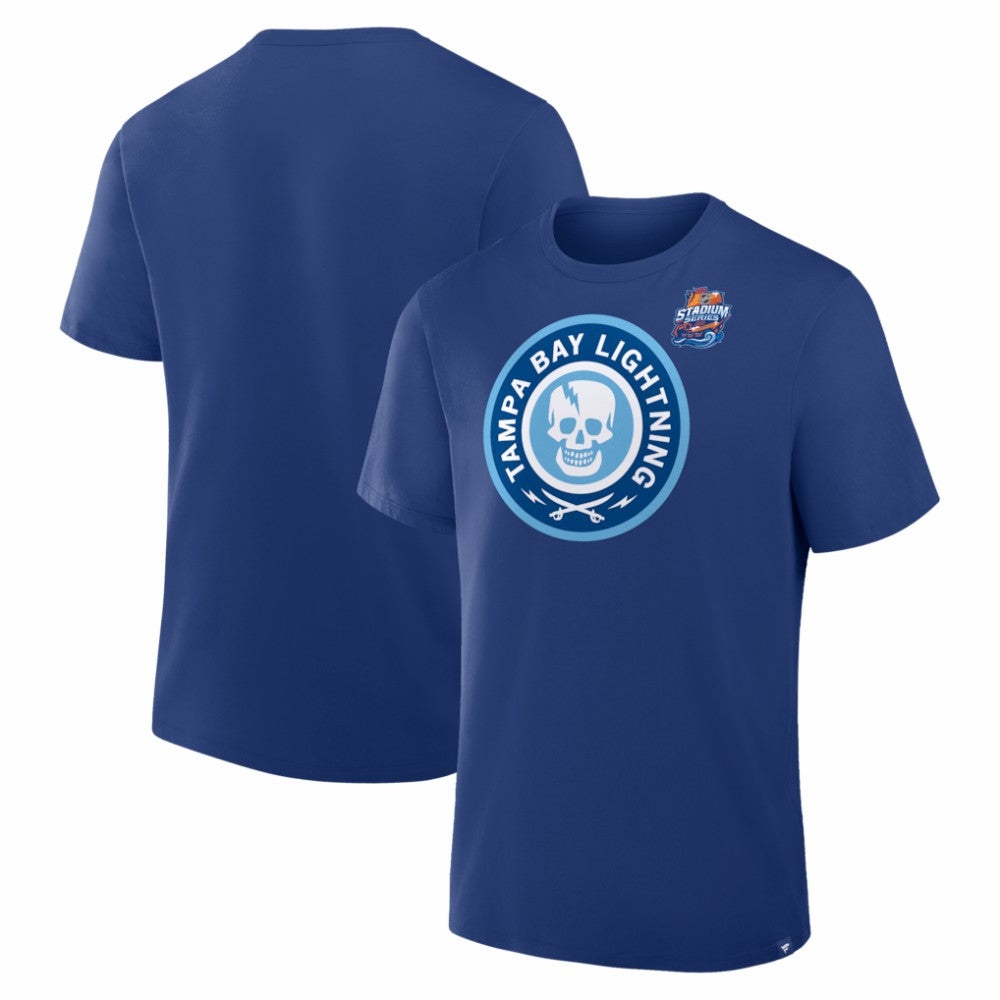 Tampa Bay Lightning 2026 NHL Stadium Series Secondary Logo T-Shirt - Blue - NHL