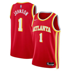 Jalen Johnson Atlanta Hawks Unisex Swingman Jersey Icon Edition Red - NBA