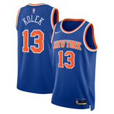 Tyler Kolek New York Knicks Unisex Swingman Jersey Icon Edition Blue - NBA