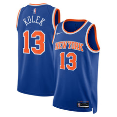 Tyler Kolek New York Knicks Unisex Swingman Jersey Icon Edition Blue - NBA