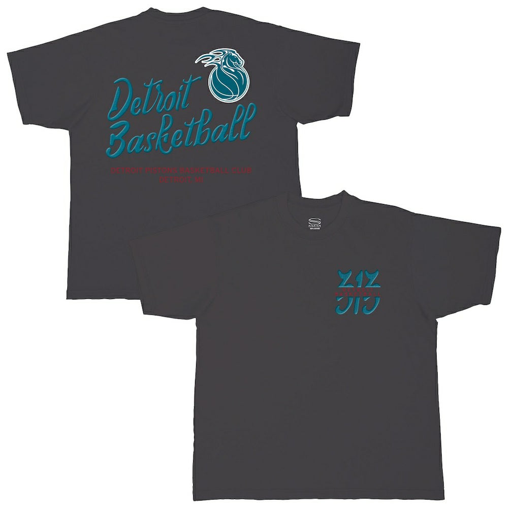 Detroit Pistons Stadium Essentials Unisex Local Barfly Urban T-Shirt Black - NBA