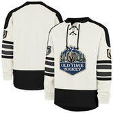 Vegas Golden Knights '47 Pond Hockey Trio Eternal Lacer Sweatshirt - Cream - NHL