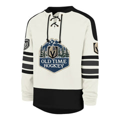 Vegas Golden Knights '47 Pond Hockey Trio Eternal Lacer Sweatshirt - Cream - NHL