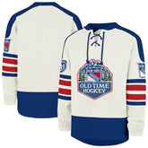 New York Rangers '47 Pond Hockey Trio Eternal Lacer Sweatshirt - Cream - NHL
