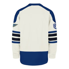St. Louis Blues '47 Pond Hockey Trio Eternal Lacer Sweatshirt - Cream - NHL