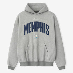 Memphis Grizzlies Fear of God x NBA Unisex 90s Hoodie Heather Gray - NBA