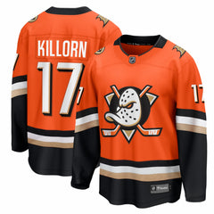 Alex Killorn Anaheim Ducks Fanatics Home Breakaway Jersey - Orange - NHL