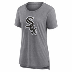 Chicago White Sox Women's Heritage Personalized Any Name & Number Tri-Blend T-Shirt - MLB