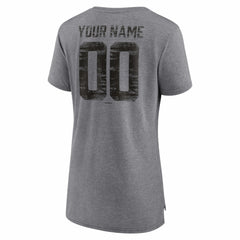 Chicago White Sox Women's Heritage Personalized Any Name & Number Tri-Blend T-Shirt - MLB
