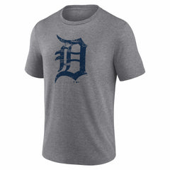 Detroit Tigers Heritage Personalized Any Name & Number Tri-Blend T-Shirt - MLB
