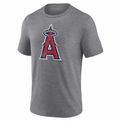 Los Angeles Angels Heritage Personalized Any Name & Number Tri-Blend T-Shirt - MLB