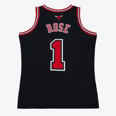 Derrick Rose Chicago Bulls 2010-11 Authentic Jersey Black - NBA