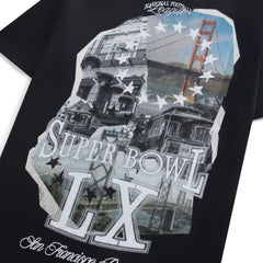 Off Season x NFL Unisex Super Bowl LX Graphic T-Shirt Black | NFL