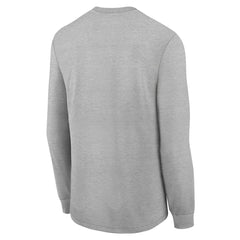 New England Patriots Youth 2025 AFC Champions Locker Room Trophy Collection Long Sleeve T-Shirt Gray | Nike for Sale