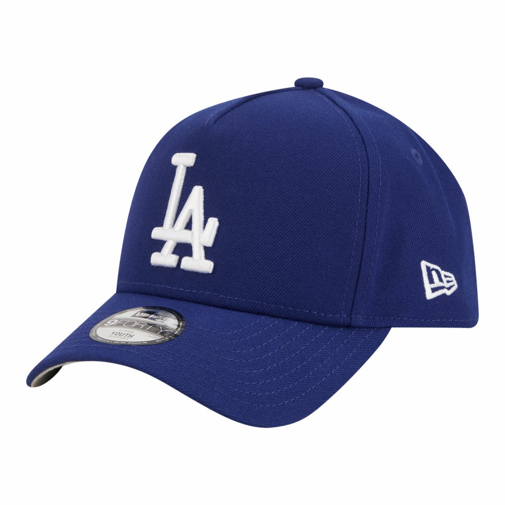 Los Angeles Dodgers New Era Youth 9FORTY A-Frame Adjustable Hat - MLB