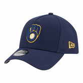 Milwaukee Brewers New Era Youth 9FORTY A-Frame Adjustable Hat - MLB
