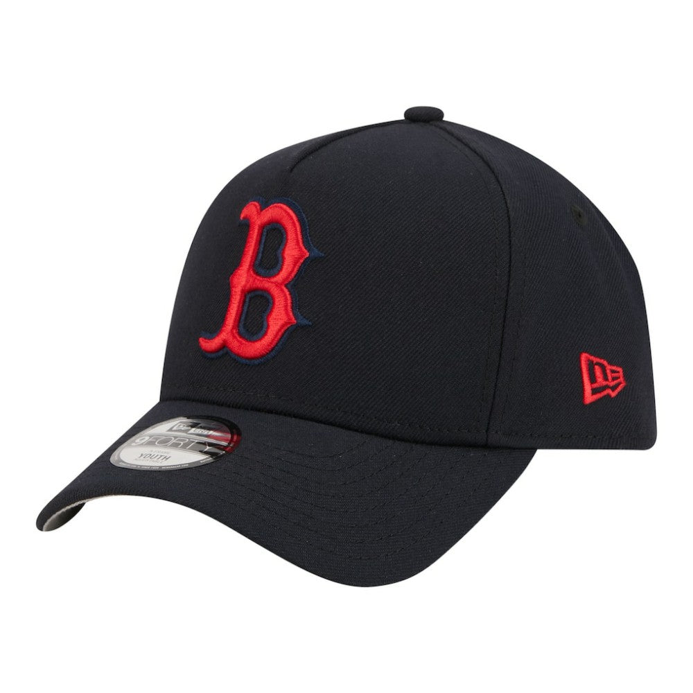 Boston Red Sox New Era Youth 9FORTY A-Frame Adjustable Hat - MLB