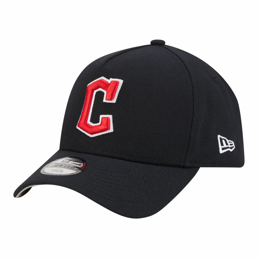 Cleveland Guardians New Era Youth 9FORTY A-Frame Adjustable Hat - MLB