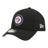 Winnipeg Jets New Era Youth 9FORTY A-Frame Adjustable Hat - Black - NHL