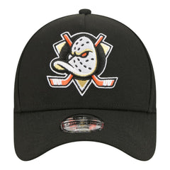 Anaheim Ducks New Era Youth 9FORTY A-Frame Adjustable Hat - Black - NHL