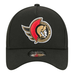 Ottawa Senators New Era Youth 9FORTY A-Frame Adjustable Hat - Black - NHL