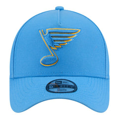 St. Louis Blues New Era Youth 9FORTY A-Frame Adjustable Hat - Blue - NHL