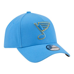 St. Louis Blues New Era Youth 9FORTY A-Frame Adjustable Hat - Blue - NHL