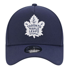 Toronto Maple Leafs New Era Youth 9FORTY A-Frame Adjustable Hat - Blue - NHL