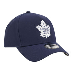 Toronto Maple Leafs New Era Youth 9FORTY A-Frame Adjustable Hat - Blue - NHL
