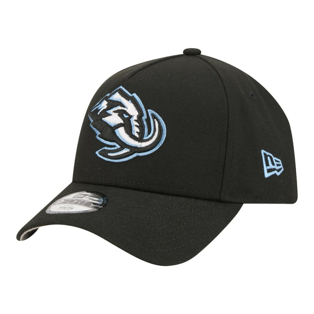 Utah Mammoth New Era Youth 9FORTY A-Frame Adjustable Hat - Black - NHL