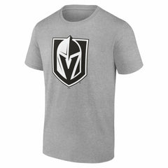 Vegas Golden Knights Big & Tall Personalized Name & Number Monochrome T-Shirt - Gray - NHL
