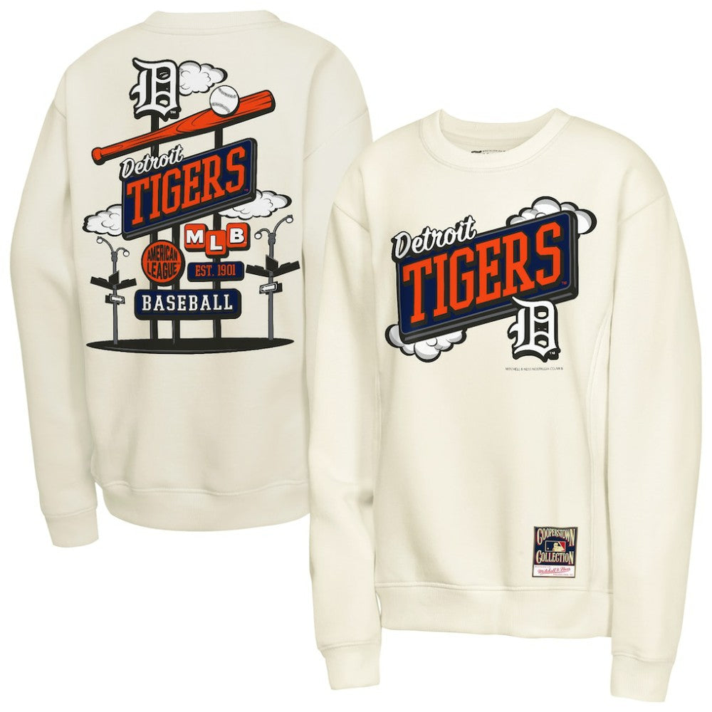Detroit Tigers Mitchell & Ness Youth Retro Billboard Sweatshirt - MLB