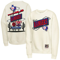 Texas Rangers Mitchell & Ness Youth Retro Billboard Sweatshirt - MLB
