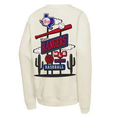 Texas Rangers Mitchell & Ness Youth Retro Billboard Sweatshirt - MLB