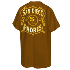San Diego Padres Mitchell & Ness Youth Cooperstown Rodeo Rope T-Shirt - MLB