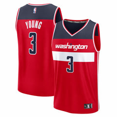 Trae Young Washington Wizards Fast Break Jersey Icon Edition Red - NBA