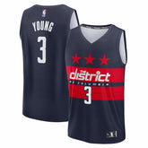 Trae Young Washington Wizards Fast Break Statement Edition Navy - NBA