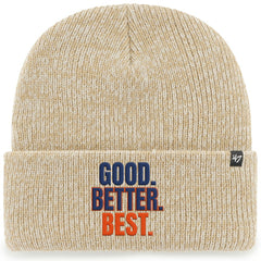 Chicago Bears '47 Good. Better. Best. Cuffed Knit Hat Khaki | 47 brand