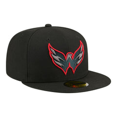 Washington Capitals New Era Color Pop 59FIFTY Fitted Hat - Black - NHL