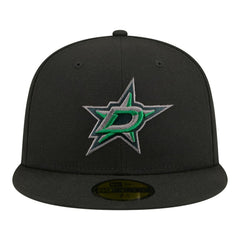 Dallas Stars New Era Color Pop 59FIFTY Fitted Hat - Black - NHL