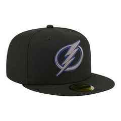 Tampa Bay Lightning New Era Color Pop 59FIFTY Fitted Hat - Black - NHL