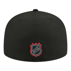 Detroit Red Wings New Era Color Pop 59FIFTY Fitted Hat - Black - NHL