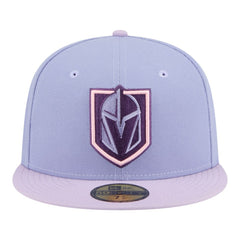Vegas Golden Knights New Era Lavender Bloom 59FIFTY Fitted Hat - Light Purple/Purple - NHL