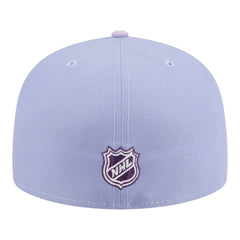 Philadelphia Flyers New Era Lavender Bloom 59FIFTY Fitted Hat - Light Purple/Purple - NHL