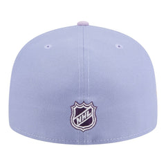 New York Rangers New Era Lavender Bloom 59FIFTY Fitted Hat - Light Purple/Purple - NHL