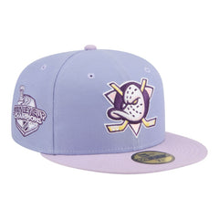 Anaheim Ducks New Era Lavender Bloom 59FIFTY Fitted Hat - Light Purple/Purple - NHL
