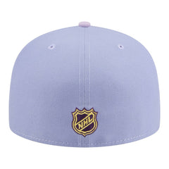Chicago Blackhawks New Era Lavender Bloom 59FIFTY Fitted Hat - Light Purple/Purple - NHL