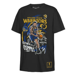 Stephen Curry Golden State Warriors Outerstuff Youth Chalked Up Player Name & Number T-Shirt Black - NBA